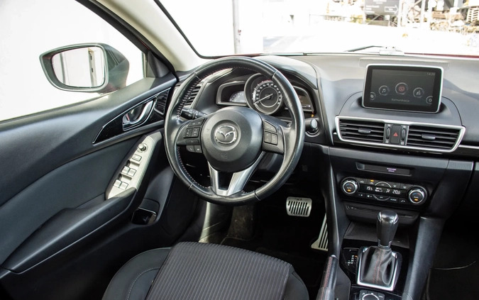 Mazda 3 cena 54900 przebieg: 148100, rok produkcji 2015 z Łódź małe 529